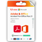 Adobe Acrobat + Office Professional Plus 2021 – Lifetime License