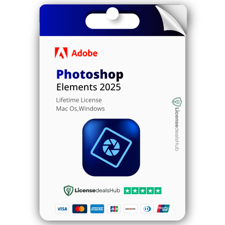 Adobe Photoshop Elements 2025 – Lifetime License