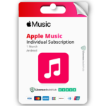 Apple Music Individual Subscription