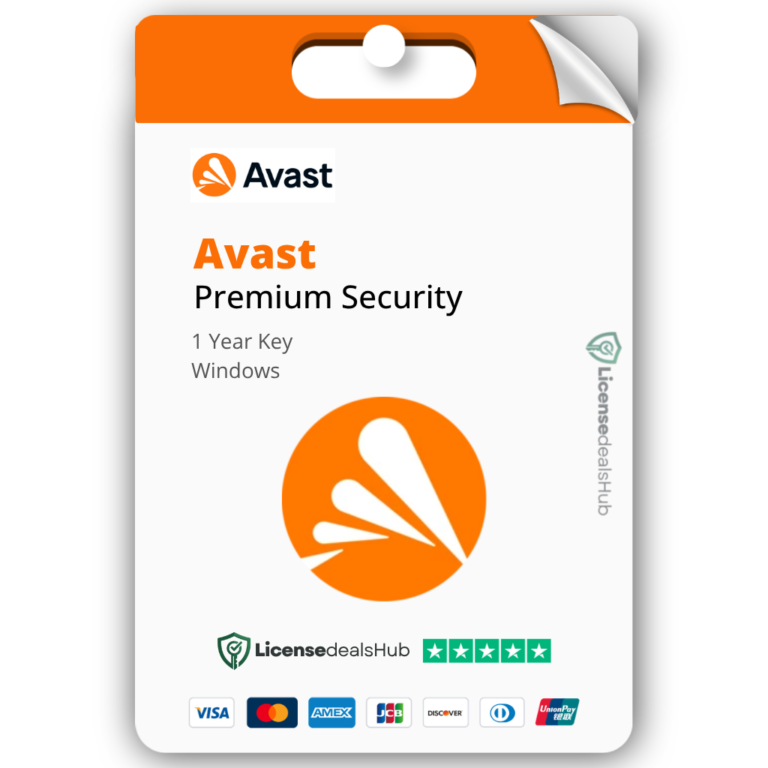 Avast Premium Security 1 Device, 1 Year – Windows Key