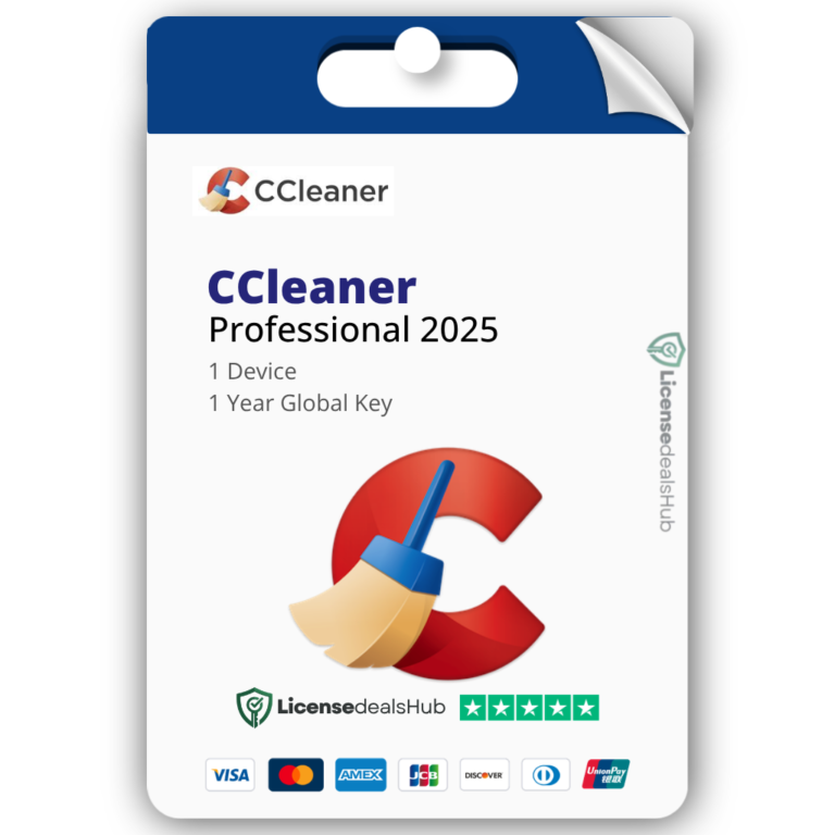 CCleaner Professional 2025 – 1 Device, 1 Year Global Key