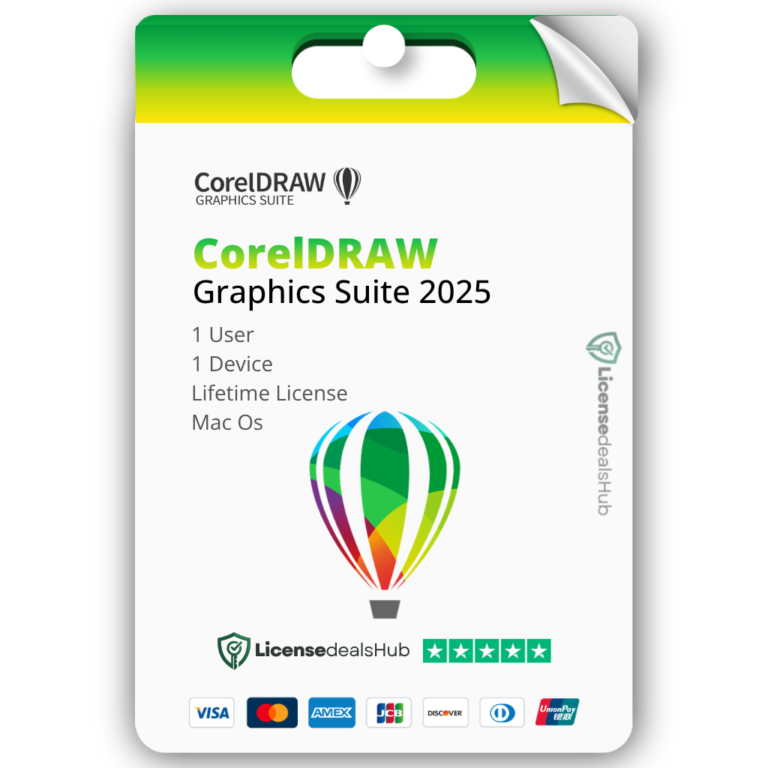 CorelDRAW Graphics Suite 2025 – Lifetime License (Mac Only)