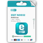 ESET NOD32 Antivirus 1 Year 1 Device