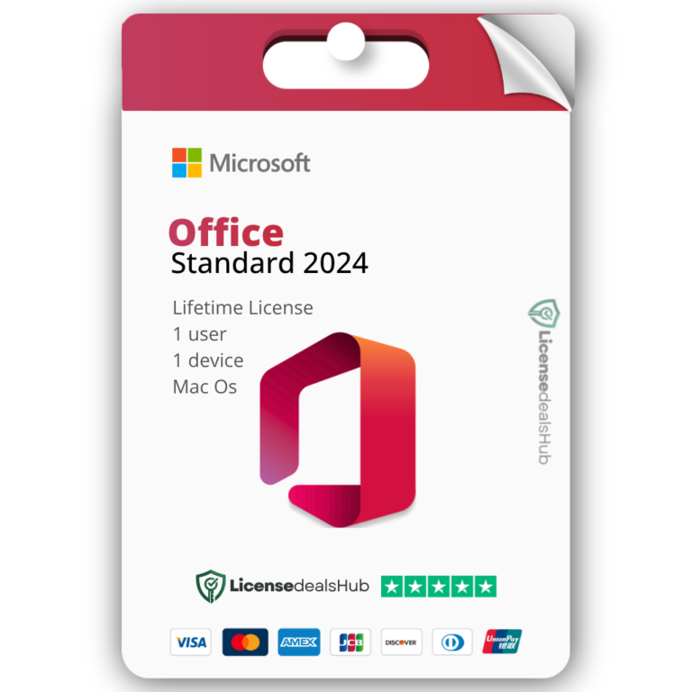 Microsoft Office Standard 2024 for Mac – Lifetime License