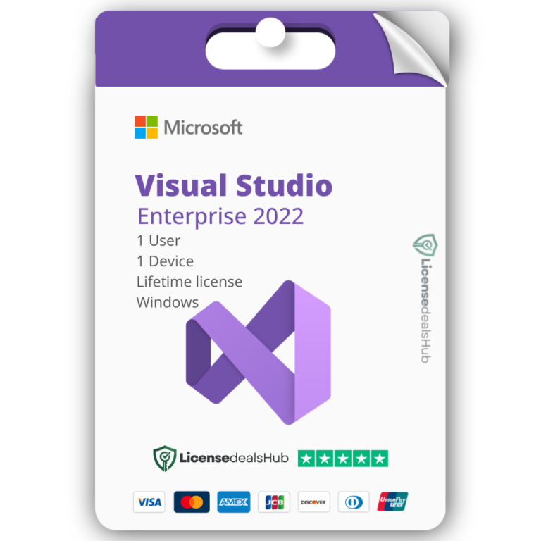 Microsoft Visual Studio Enterprise 2022 – Lifetime License (Global)