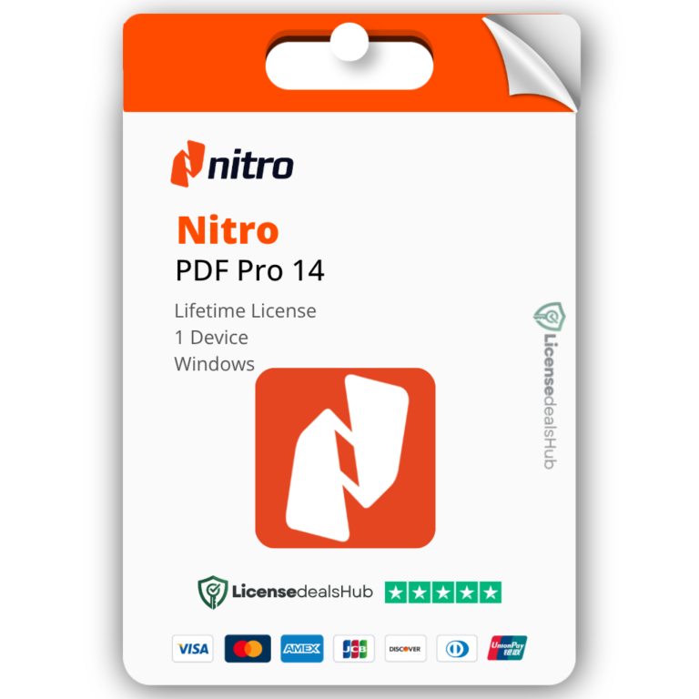 Nitro PDF Pro 14 – Lifetime License for 1 Device (Windows)