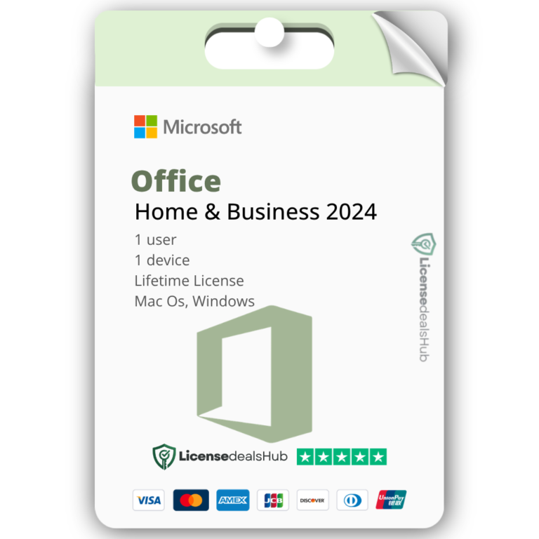 Office Home & Business 2024 PC/Mac – Lifetime License