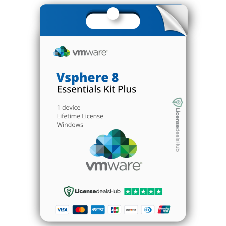 VMware Vsphere Essentials Kit Plus 8 – Lifetime Licence