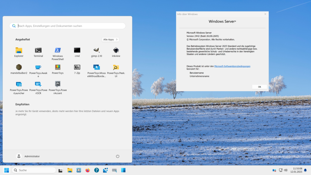 Windows Server 2025 Datacenter (16-Core)