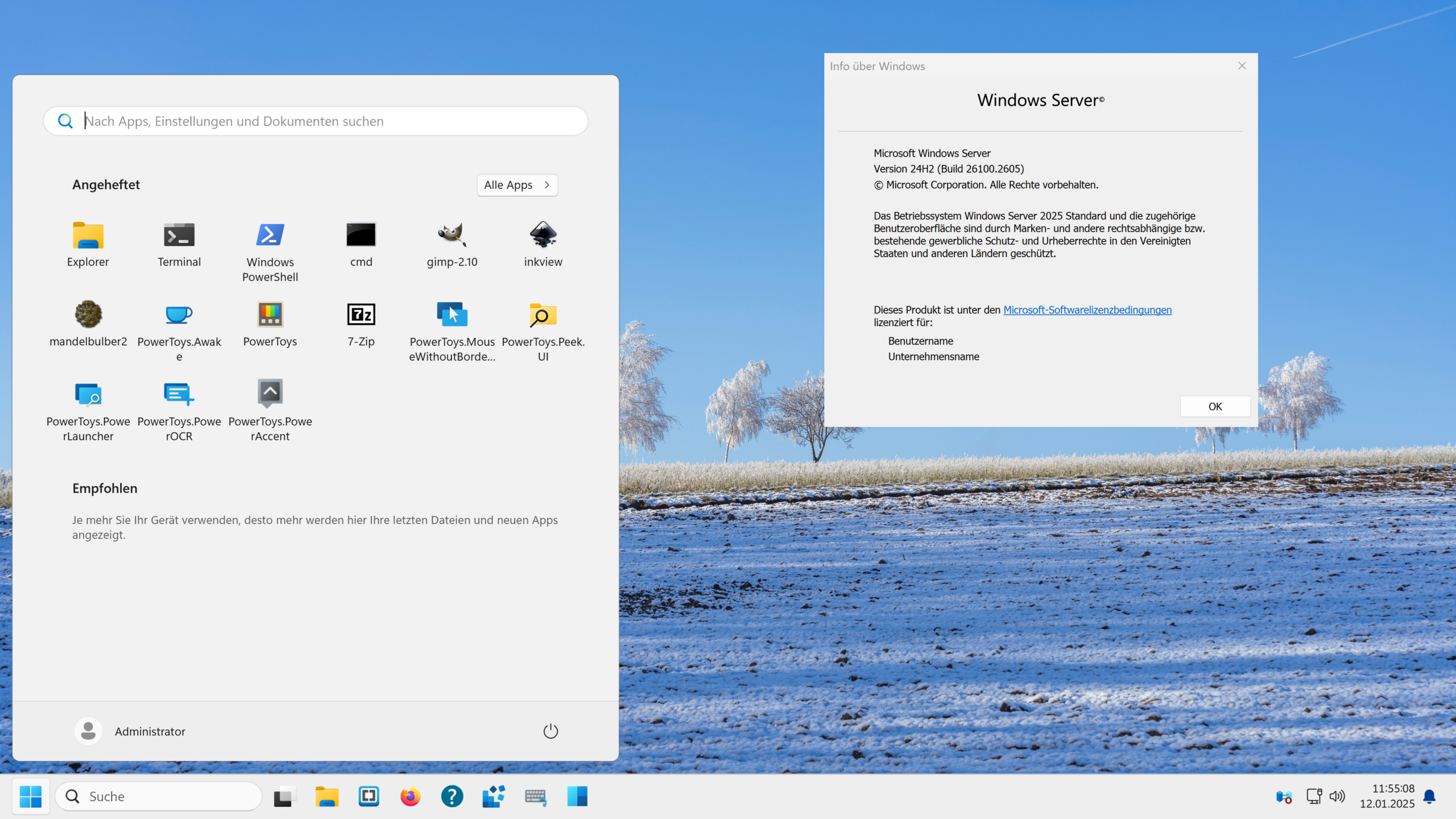 Windows Server 2025 Datacenter (16-Core)