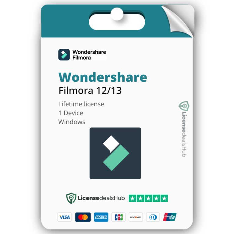 Wondershare Filmora 12 13 – Lifetime License